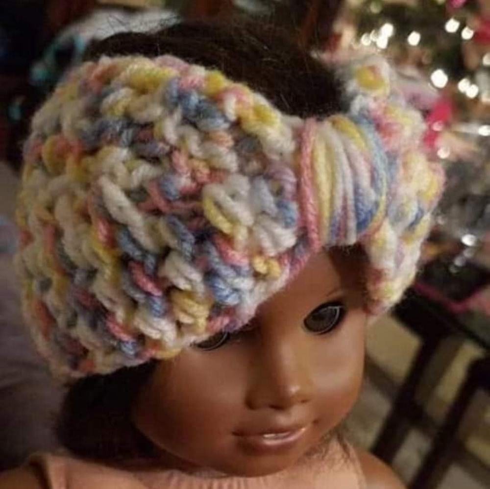 Doll headband and scarf if needed